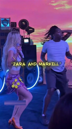 When a Fan Joins Zara Larsson… And Another Guy Jumps In 😅
