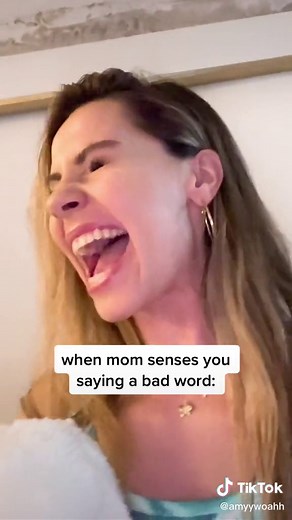 When mom senses you saying a bad word #home #alone #srnse #run | saying bad words in front of parents