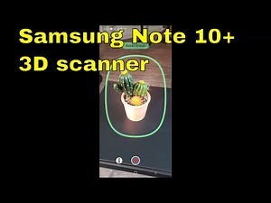 Samsung Galaxy Note 10 Plus 3d Scanner Test