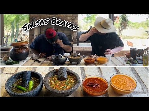 4 Salsas Pesadas ( Chile Habanero Chile Piquin Chile Serrano Chile De Árbol