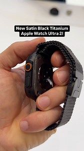 Ask and you shall receive! Is this the best Apple Watch Design ever made? _____ #applewatchultra #applewatch #applewatchultra2 #blackapplewatch #refinedsign | AppleDsign