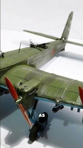 The Flying Fortress of the 1930s – Tupolev TB-3 ✈️#aviation #history #bomber #Tupolev #TB3