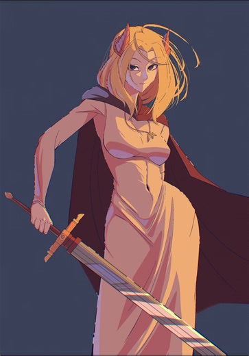 Exploring Sword Demon: A Speedpaint Creation