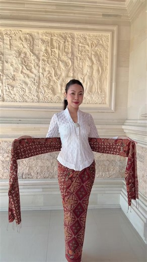 Tutor Selendang Simple Ala Yuliana Kebaya