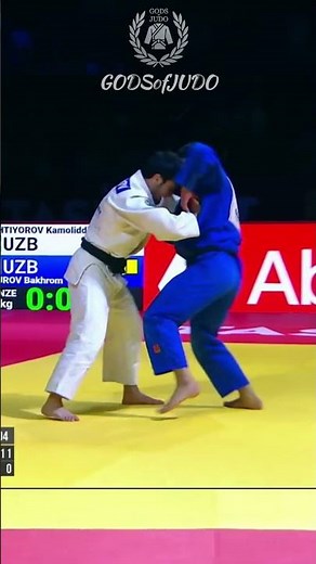 Judo at Its Finest! 🔄🔥 Perfect Timing = Easy Score!