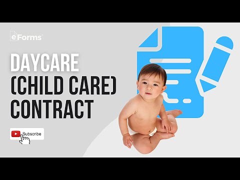 Daycare (Child Care) Contract - EXPLAINED