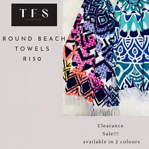 11 reactions | Clearance on our round beach towels… | The Towel Factory Shop | Facebook