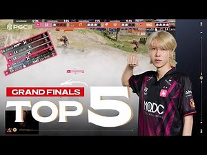 PGC 2025 Grand Finals Highlights | Top 5 Plays of the Championship