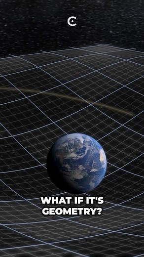 Gravity is not a force. It's geometry. #cosmoknowledge #time #space #gravity | Cosmoknowledge