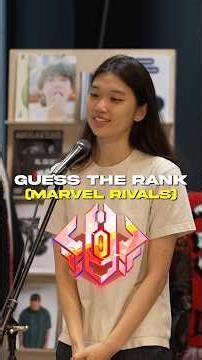 Guess The Marvel Rivals Rank - Part 1