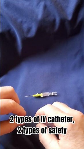 when starting peripheral IVs, look at the needle safety mechanism before you place the catheter