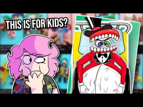 DISTURBING Kid's Crafting Content Farms..