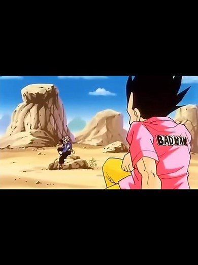 Vegeta Meets Trunks