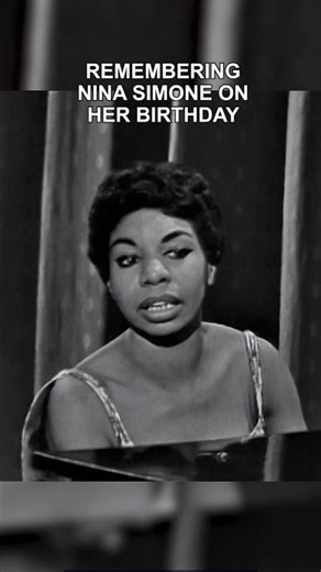 Today we honor the birthday of the legendary Nina Simone! 🌟🎹 #shorts