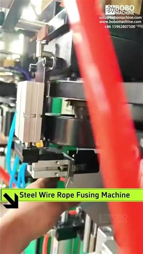 Steel Wire Rope Fusing Machine for Tapered Ends