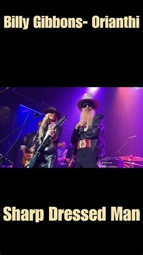 Billy Gibbons(ZZ Top) and Orianthi- "Sharp Dressed Man" (1983)