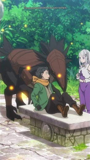 Subaru Got Isekai'd #anime #rezero