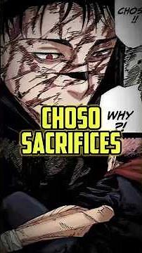 Choso’s Final Sacrifice for Yuji #jujutsukaisen #animeshorts #anime