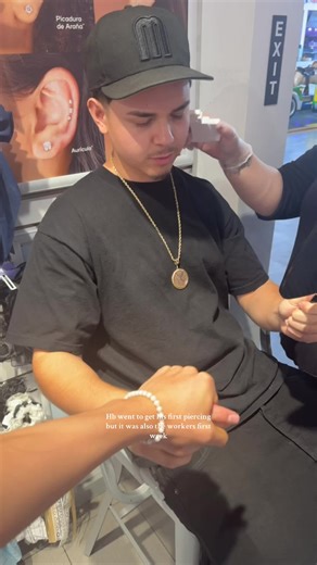 Hilarious First Piercing Experience at Claire's