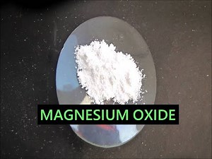 Preparation & Properties of Magnesium oxide