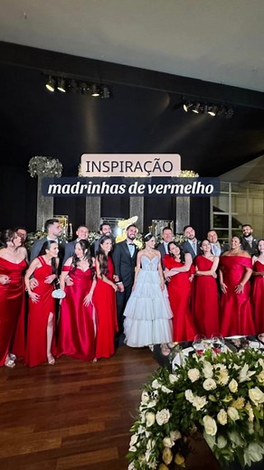 Vestido Vermelho para Madrinhas de Casamento: Ideias e Combinações