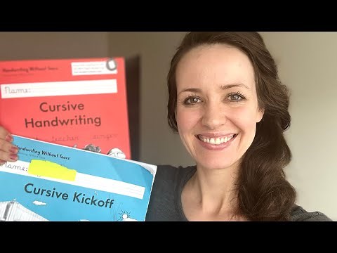 Handwriting Without Tears Cursive Flip Through Books 1 & 2