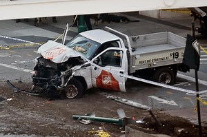 Manhattan terrorist attempts to flee deadly scene