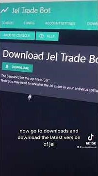 How to buy and setup Jel Trade Bot