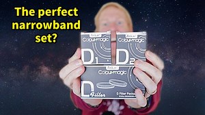 Top Narrowband Filter Set for Color Astrocameras