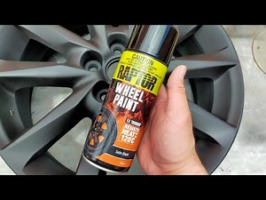 RAPTOR Wheel Paint Spray Rim Restoration DIY Kerb Rash Repair Respray Recolour