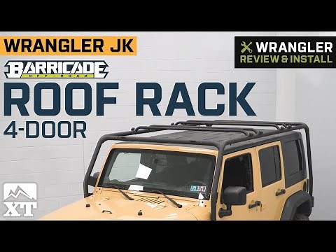 Jeep Wrangler JK 4-Door Barricade Roof Rack Review & Install