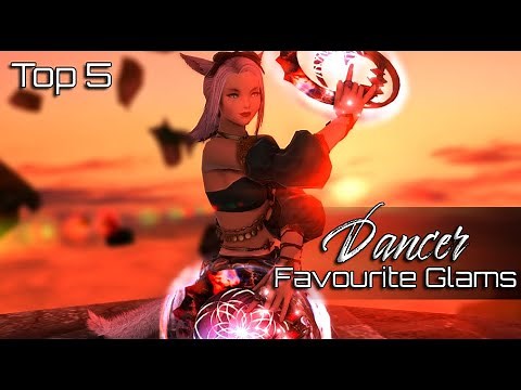 My Top 5 Favourite DANCER Glams | FFXIV Glamour