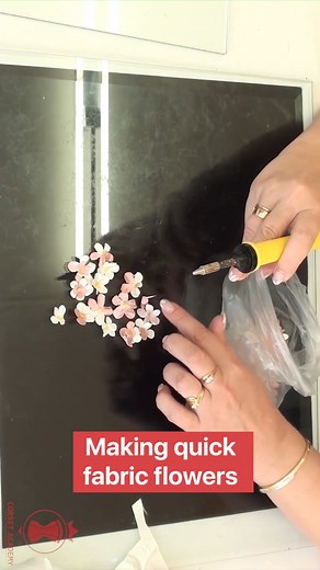 One more way of quick making fabric flowers. The full course on sewing this beautiful skirt you can find in our Dressmaking Academy. Textile Arts, Crafts, Dresses & Skirts #sew #pattern #sewingcorset #kozorovitsky #tatiana #howtosew #sewing #академиякорсета #пошивкорсета #выкройка #козоровицкая #каксшить #fashionschool #onlinefashionschool #diy #shorts #dressmaking #fypシ #fyp | Dressmaking Academy by Tatiana Kozorovitsky