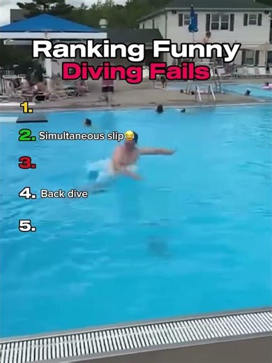 Ranking diving fails that went completely wrong 🌊😭