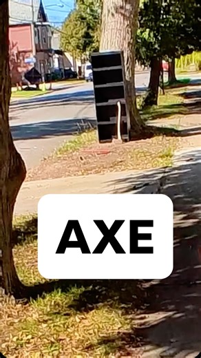 I’ll add it to my collection, I think I’ve got 5 or 6 now. #curbpicking #axe | Love in the Dumpster