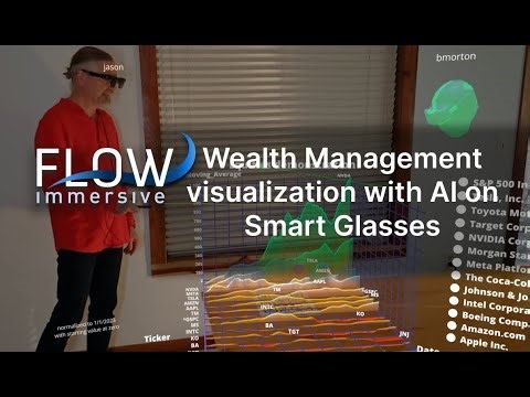 Flow Demo: AI + AR Data in a Shared Space on XREAL