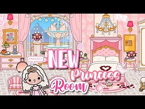 💗New Princess Room in Toca Boca~House Ideas👸New Update 5 Star Hotel⭐️ [House Design] TocaLifeWorld