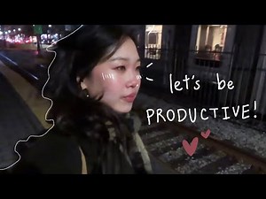 BOSTON VLOG: studying at cafe, festive city vibes, eating good food, getting personal