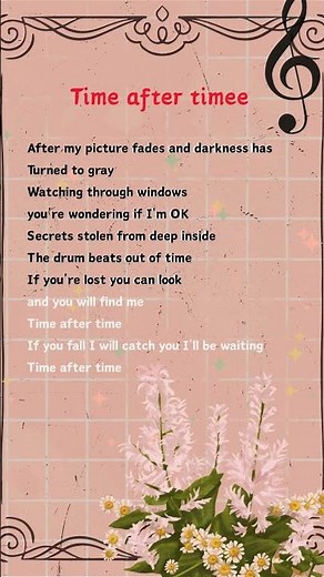 Time after time -1984 #cyndilauper