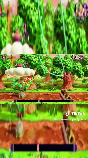 Mario tries to survive Piranha Pursuit! #mariopartysuperstars #mariopartyfunny #switch #lastofus