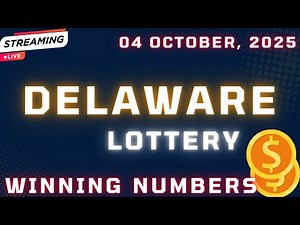 Delaware Day Lottery Results For - 04 Oct, 2025 - Play 3 - Play 4 - Powerball Drawing -Mega Millions