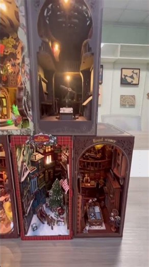 Custom Book Nook Factory | Handmade Miniature World from China #diyBookNookKits