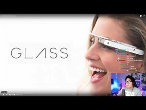 Google Glass Human w/ the chat (Twitch clip)