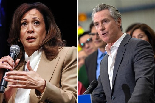 Huge wake-up call for Gavin Newsom and Kamala Harris as dire poll released
