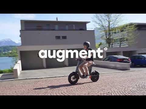 Puissant. Léger. Compact. Découvrez le scooter électrique 360 d'augment.