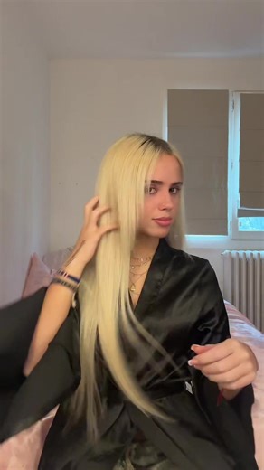 routine cheveux après la douche : full @ghdfrance, @L’Oreal Paris Makeup & Hair extensions de chez @Gleam for you (-20% avec le code JULIETTE20)