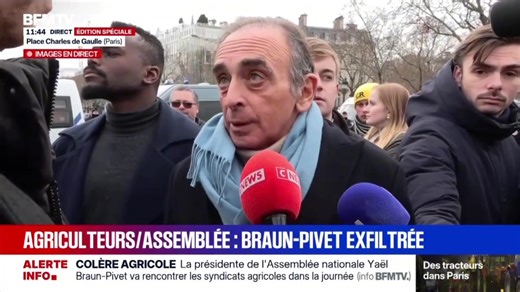 Eric Zemmour : « Je serai toujours du côté des agriculteurs. » | Zemmour TV