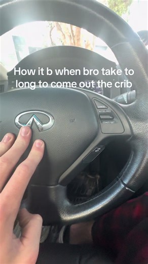 When Bro Takes Too Long to Come Out of the Crib