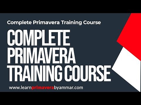 Part 1 Basic Interface - Primavera P6 Training Course in Urdu