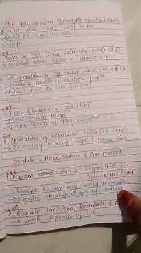 DBMS Important Questions with Key Answers | All Modules Explained